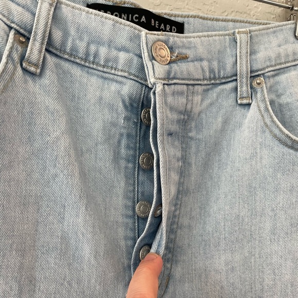 Veronica Beard Blake Classic Straight Leg High Rise Stretch Jeans Size 30 - Picture 6 of 10